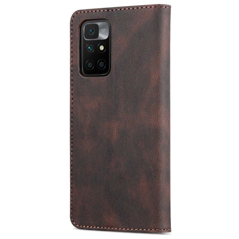 Housse Xiaomi Redmi 10 AZNS Effet Cuir