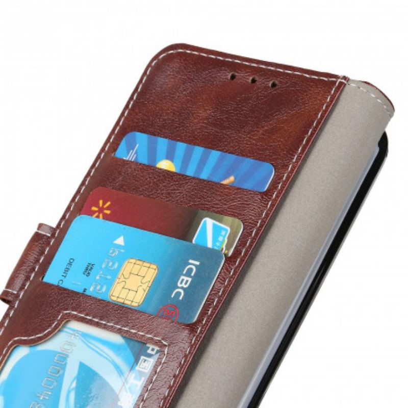 Housse Xiaomi Redmi 10 Brillante et Coutures Apparentes