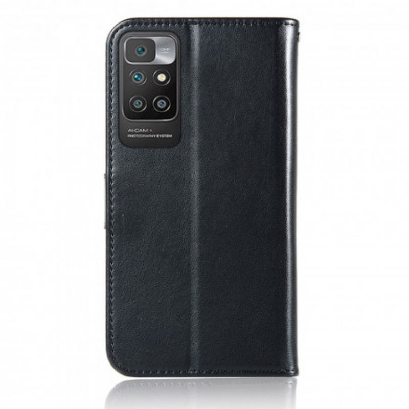 Housse Xiaomi Redmi 10 Effet Cuir Attrape Rêves Hibou