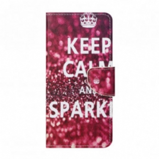 Housse Xiaomi Redmi 10 Keep Calm and Sparkle