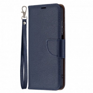Housse Xiaomi Redmi 10 Litchi Rabat Oblique