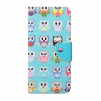 Housse Xiaomi Redmi 10 Multiples Hiboux