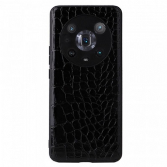 Coque Honor Magic 4 Pro Effet Peau de Crocodile