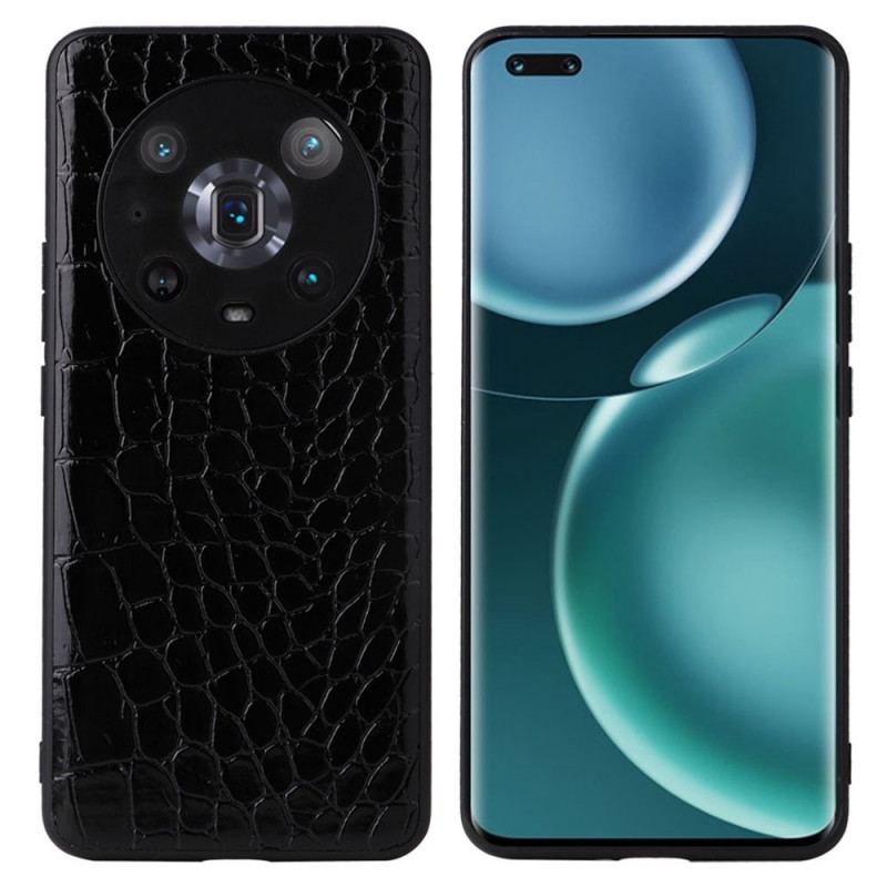 Coque Honor Magic 4 Pro Effet Peau de Crocodile