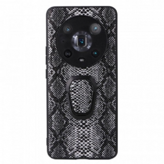 Coque Honor Magic 4 Pro Style Serpent avec Anneau-Support