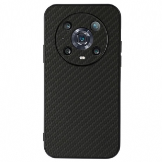 Coque Honor Magic 4 Pro Texture Fibre Carbone
