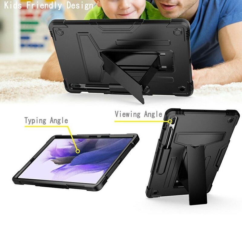 Coque Samsung Galaxy Tab S7 FE Résistante Support Pliable