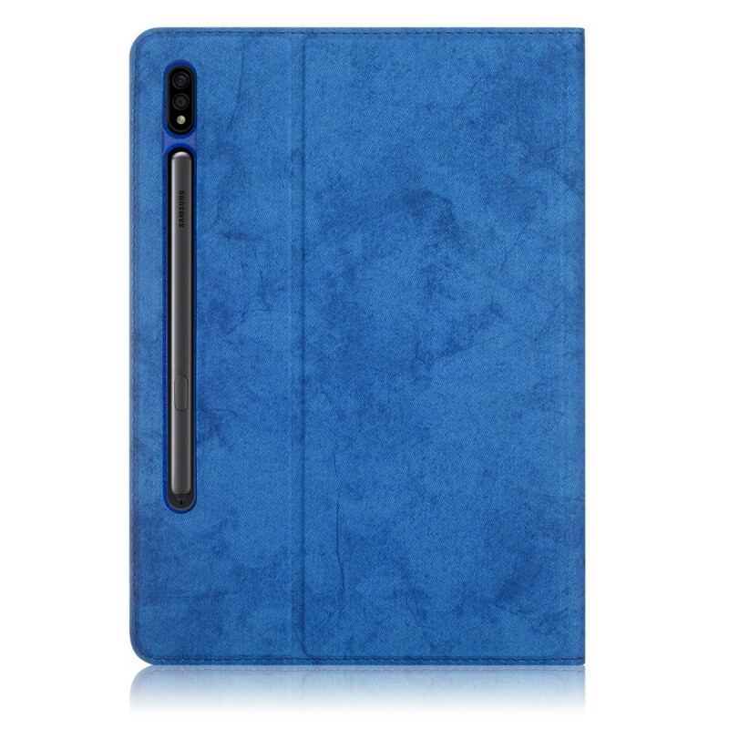 Étui Samsung Galaxy Tab S7 FE Effet Cuir Business