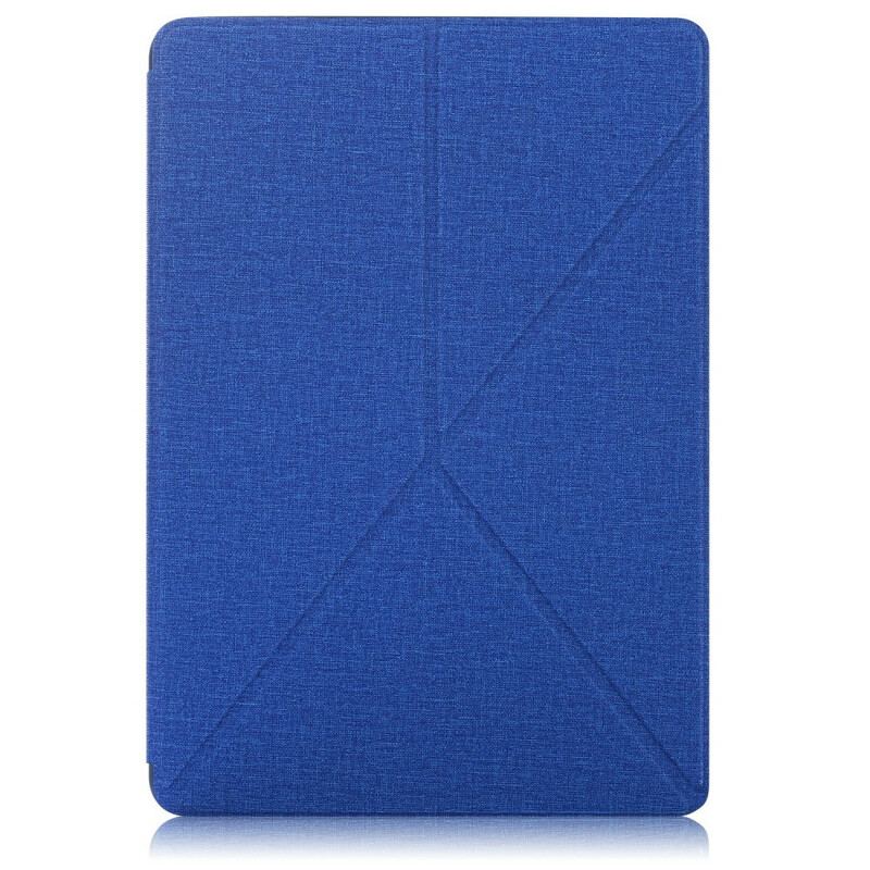 Smart Case Samsung Galaxy Tab S7 FE Texture Tissu Origami