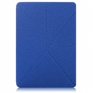 Smart Case Samsung Galaxy Tab S7 FE Texture Tissu Origami