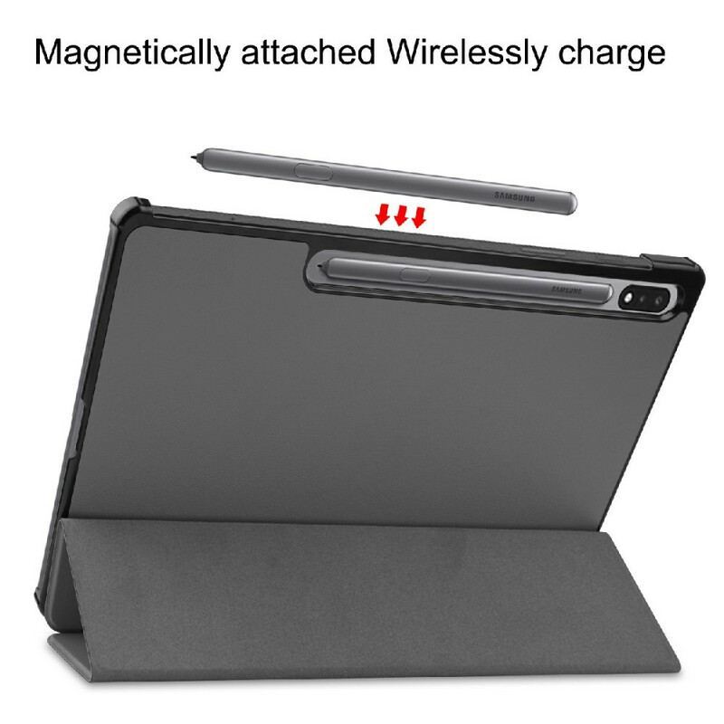 Smart Case Samsung Galaxy Tab S7 FE Trois Volets Porte-Stylet