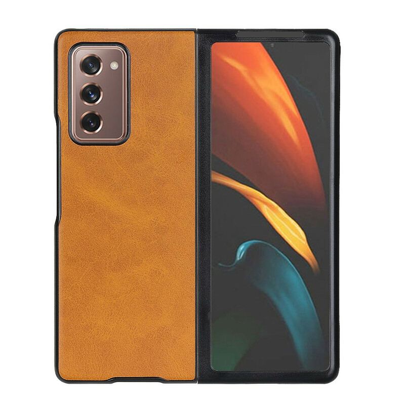 Coque Samsung Galaxy Z Fold2 Simili Cuir Premium