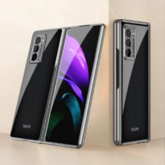 Coque Samsung Galaxy Z Fold2 Verre Trempé Fibre Carbone GKK