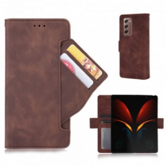Housse Samsung Galaxy Z Fold2 Classe Première Multi-Cartes
