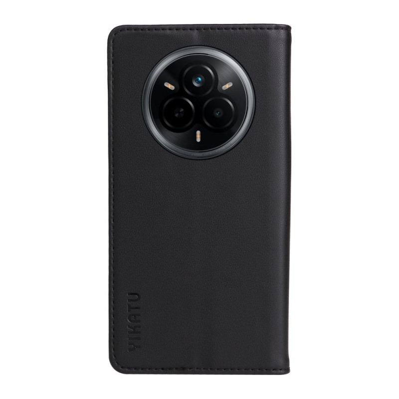 Flip Cover Realme 14 Pro 5G Effet Cuir Classique YKATU