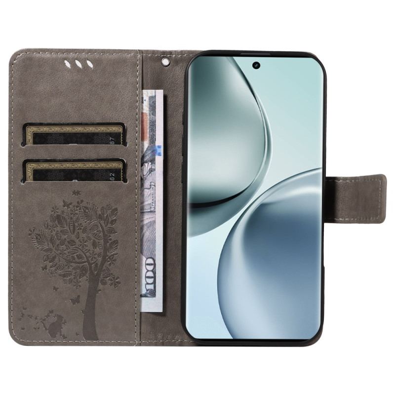 Housse Realme 14 Pro 5G Arbre et Chat