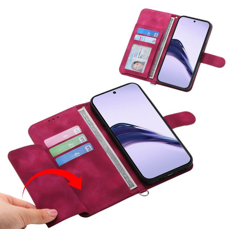 Housse Realme 14 Pro 5G Dentelle Florale avec Lanière