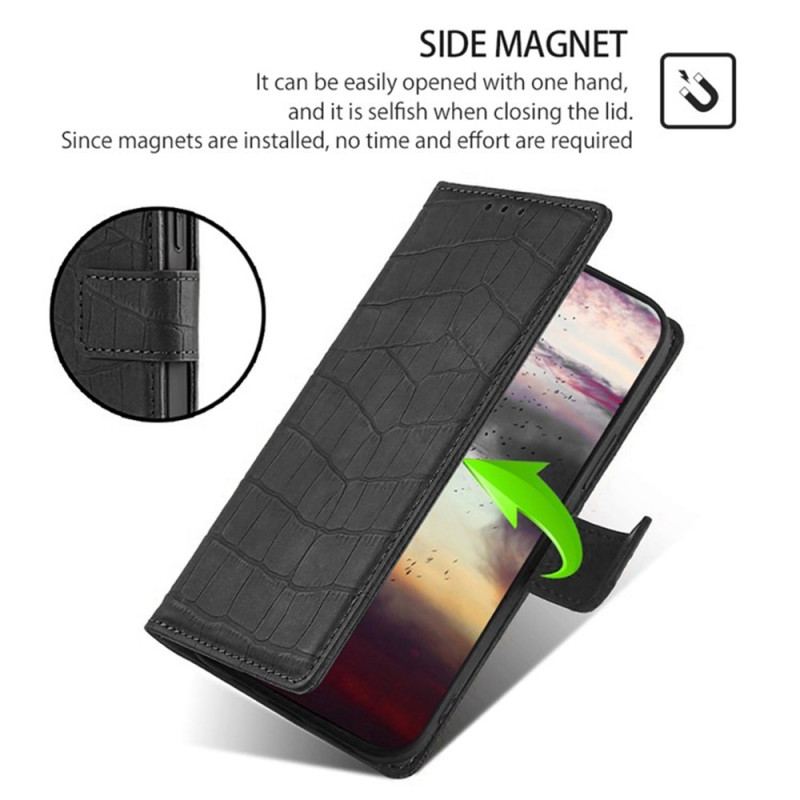Housse Realme 14 Pro 5G Style Crocodile