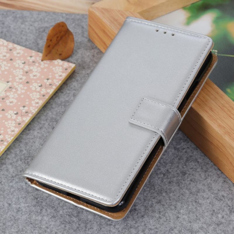 Housse Oppo A15 Simili Cuir Simple