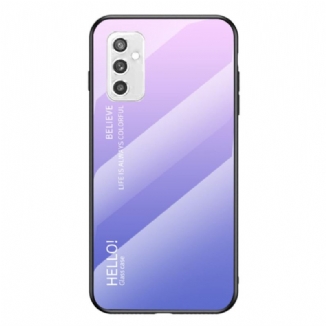 Coque Samsung Galaxy M52 5G Verre Trempé Hello