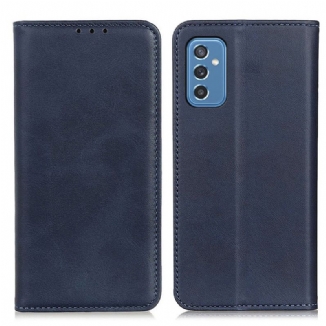 Flip Cover Samsung Galaxy M52 5G Cuir Élégant