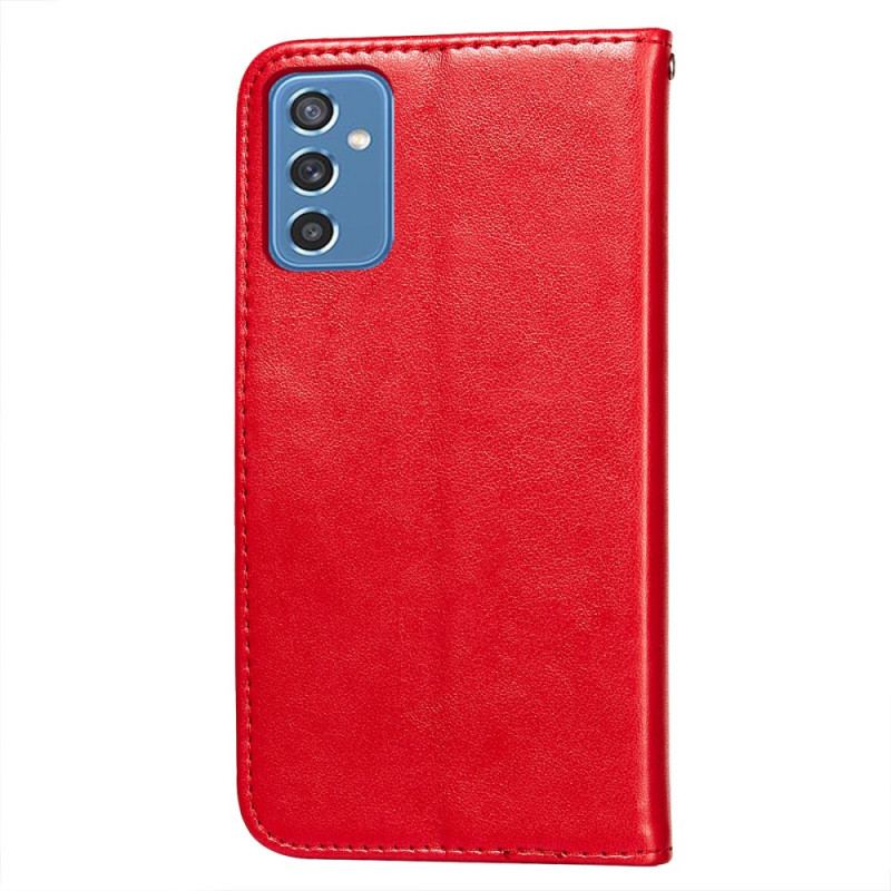 Housse Samsung Galaxy M52 5G Cuir Épais
