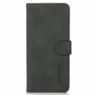 Housse Samsung Galaxy M52 5G Effet Cuir Vintage KHAZNEH