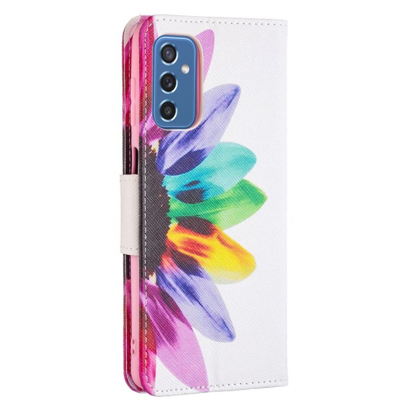 Housse Samsung Galaxy M52 5G Fleur