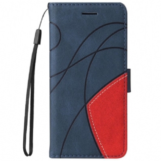 Housse Samsung Galaxy M52 5G Tracé d'Encre à Lanière