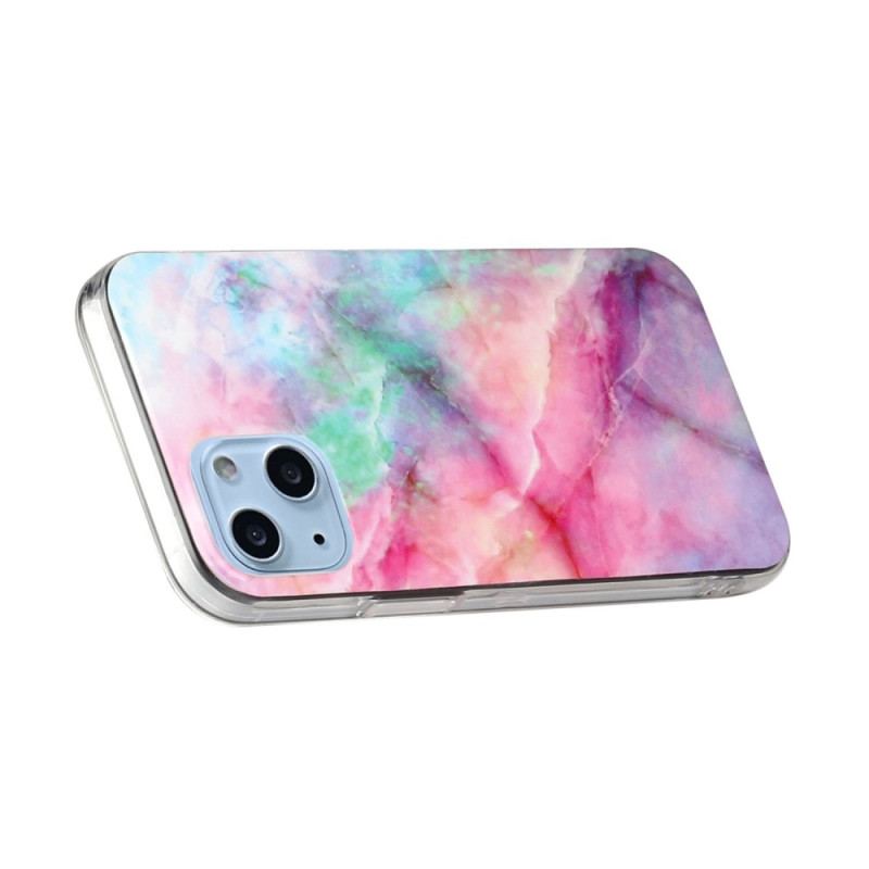 Coque iPhone 14 Déclinaison Marbre
