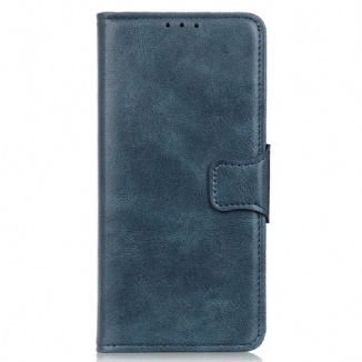 Housse iPhone 14 Style Cuir Fermoir Réversible
