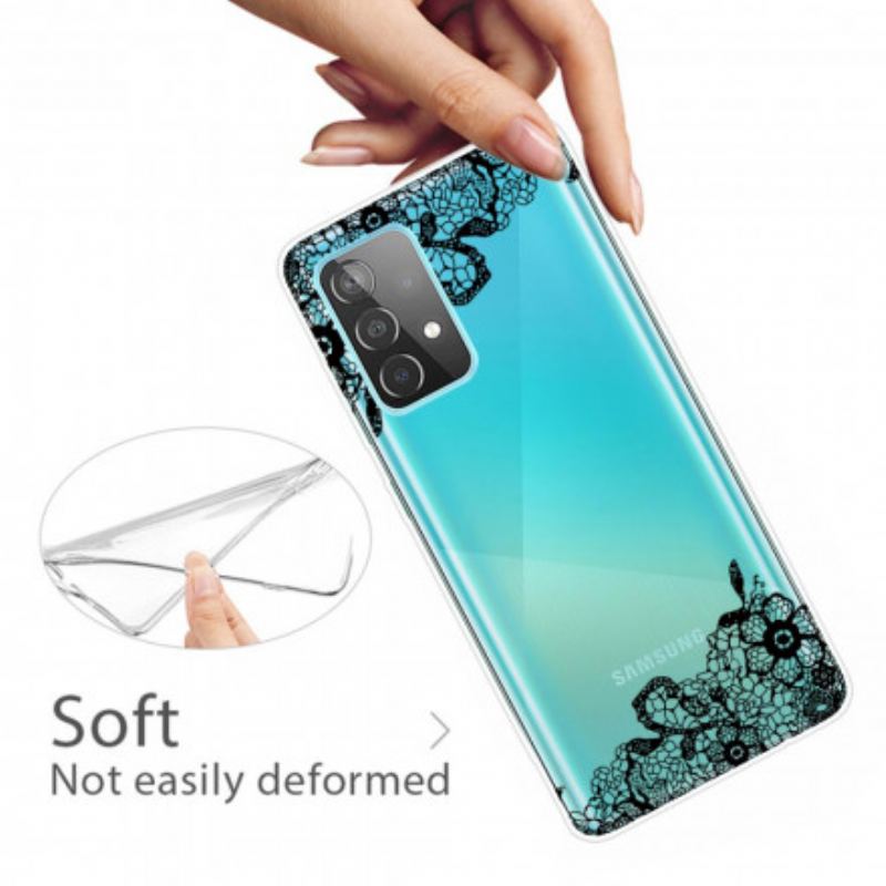 Coque Samsung Galaxy A32 5G Dentelle Fine