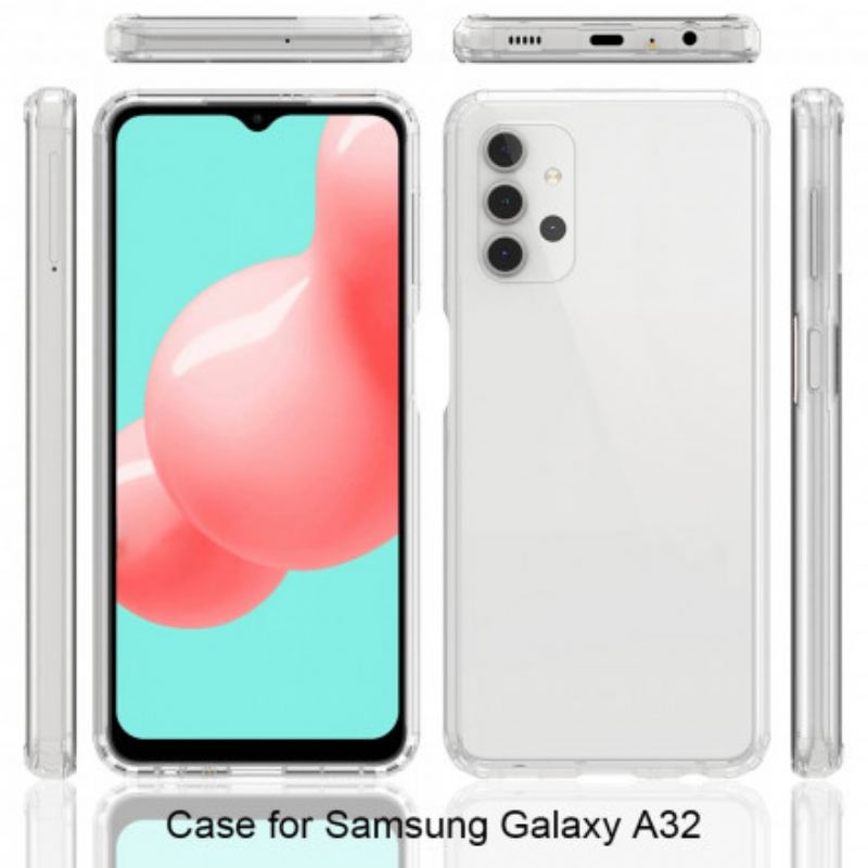 Coque Samsung Galaxy A32 5G Hybride Transparente