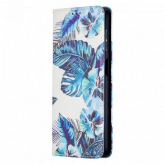 Flip Cover Samsung Galaxy A32 5G Feuilles