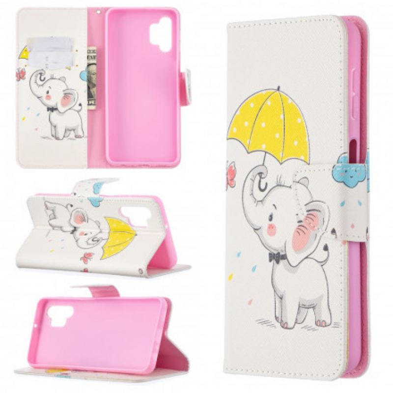 Housse Samsung Galaxy A32 5G Bébé Éléphant