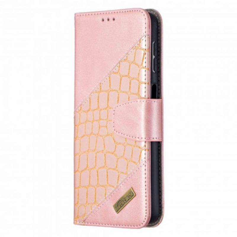 Housse Samsung Galaxy A32 5G Peau de Crocodile Classique