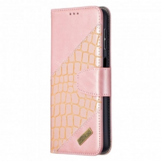 Housse Samsung Galaxy A32 5G Peau de Crocodile Classique