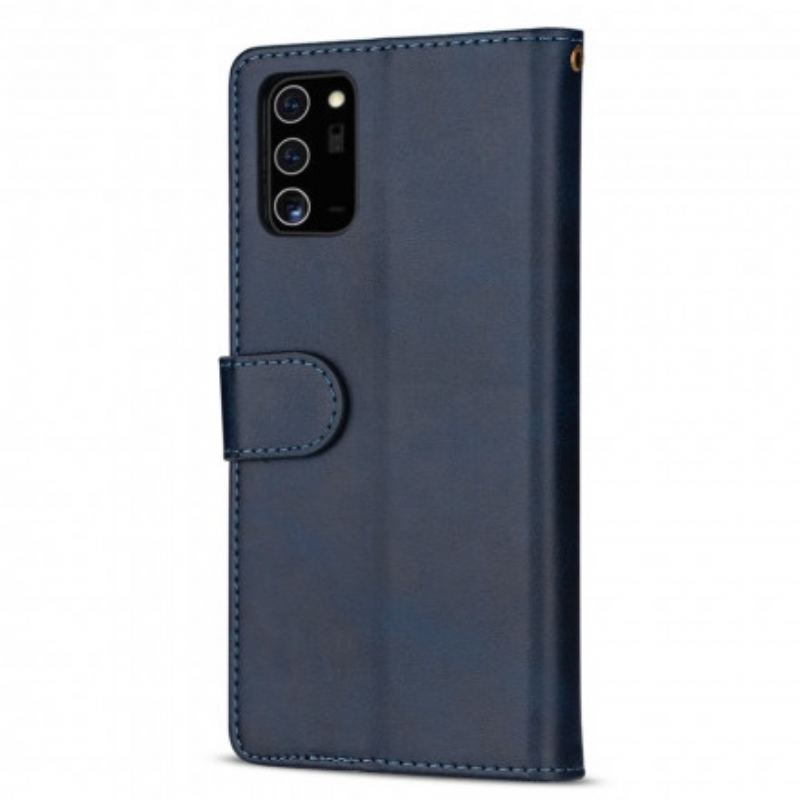 Housse Samsung Galaxy A32 5G Porte-Monnaie avec Lanière