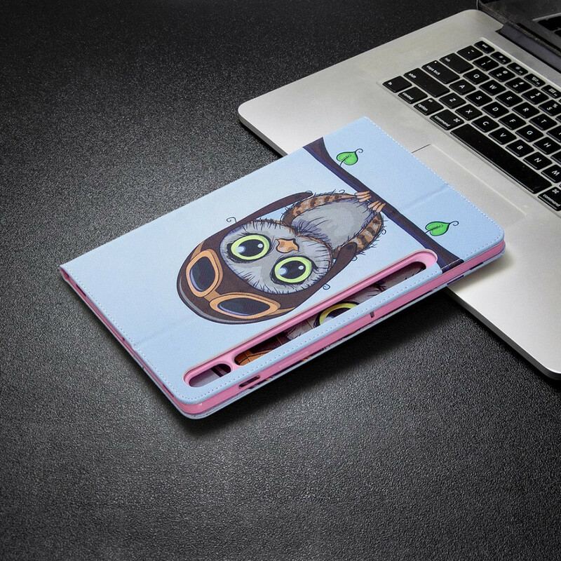 Étui Samsung Galaxy Tab S8 / Tab S7 Hibou Voyageur