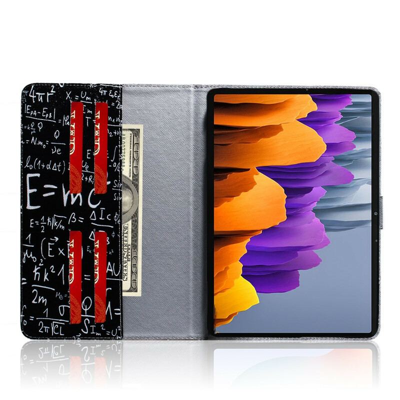 Housse Samsung Galaxy Tab S8 / Tab S7 Calculs Mathématiques
