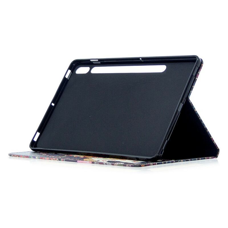 Housse Samsung Galaxy Tab S8 / Tab S7 Motif Imprimé Éléphant
