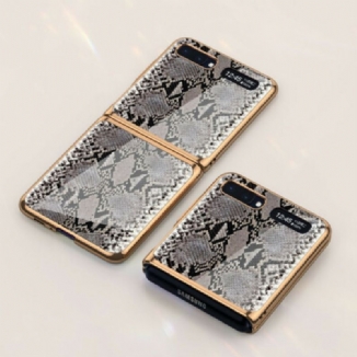 Coque Samsung Galaxy Z Flip Style Peau de Serpent GKK