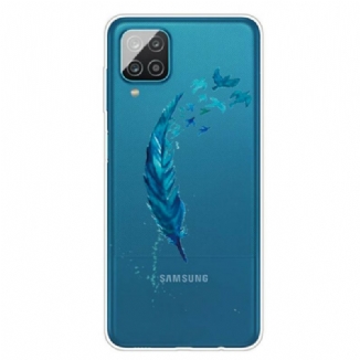 Coque Samsung Galaxy A12 / M12 Belle Plume