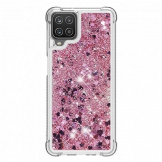 Coque Samsung Galaxy A12 / M12 Désire Paillettes