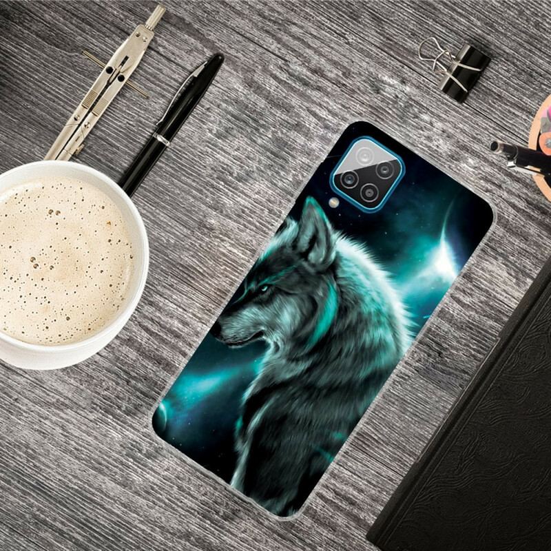 Coque Samsung Galaxy A12 / M12 Loup Royal