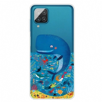 Coque Samsung Galaxy A12 / M12 Monde Marin