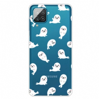 Coque Samsung Galaxy A12 / M12 Top Lions des Mers