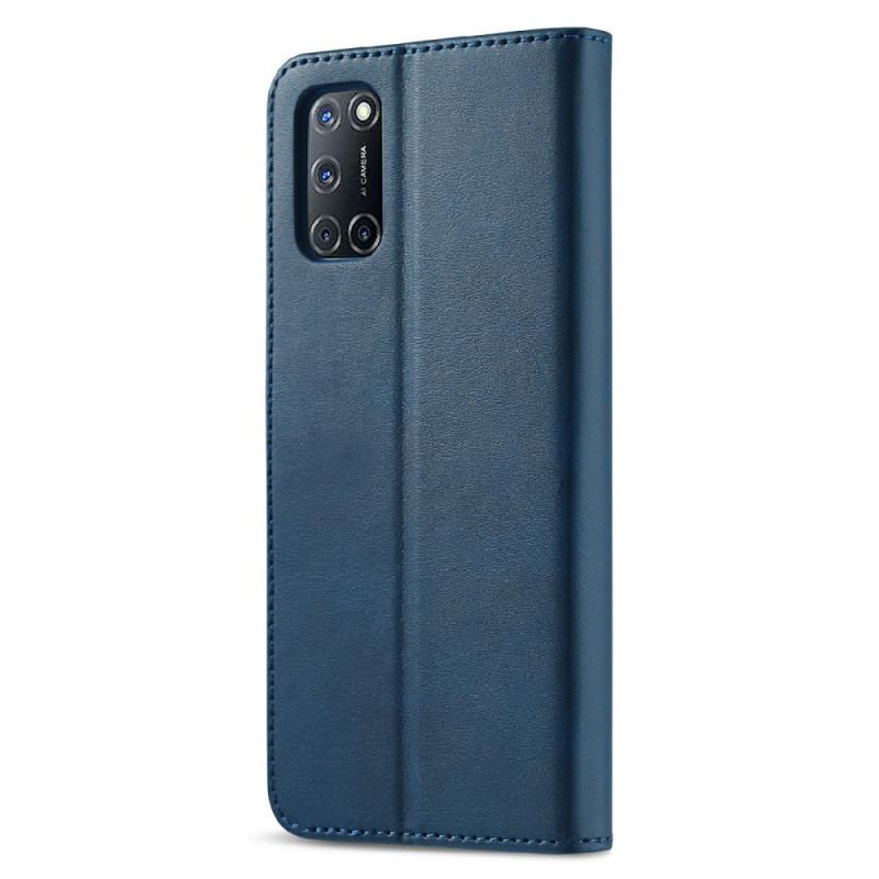 Housse Oppo Find X3 Lite LC.IMEEKE Effet Cuir