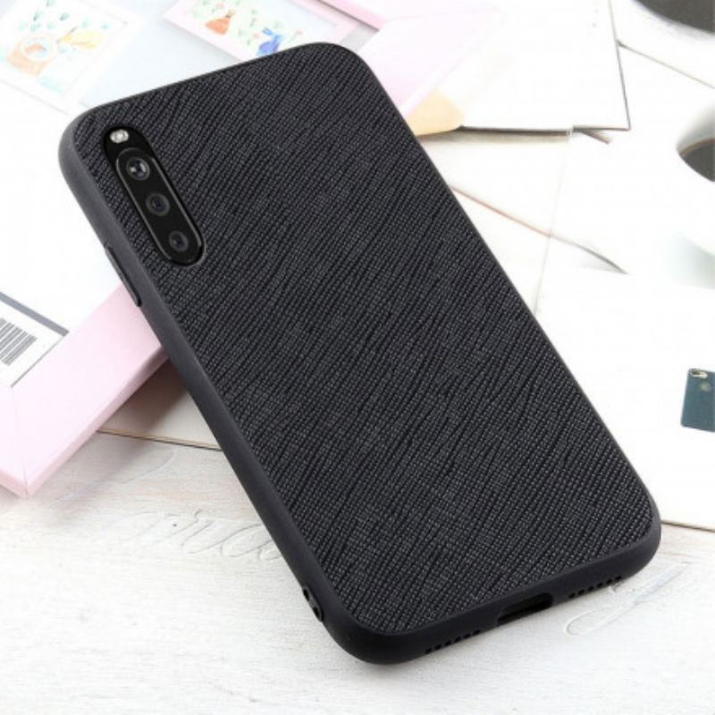 Coque Sony xperia 10 III Mini Véritable Cuir Texturé
