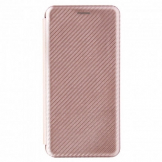 Flip Cover Sony Xperia 10 III Silicone Carbone Coloré